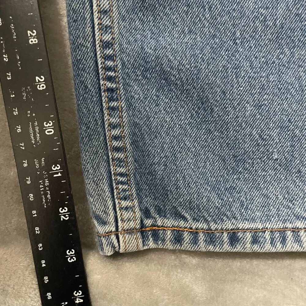 Vintage Levi's 545 Relaxed Fit Jeans Brown Tab Size 36x34 90s Stonewash Denim